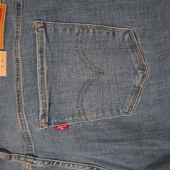 LEVI'S BRAND SIGNATURE WOMENS PLUS SIZE BLUE JEANS CLASSIC STRAIGHT FIT SIZE 22W - Picture 16 of 16